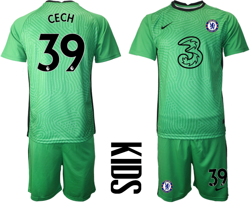 Men 2021 Chelsea green goalkeeper 39. soccer jerseys->chelsea jersey->Soccer Club Jersey